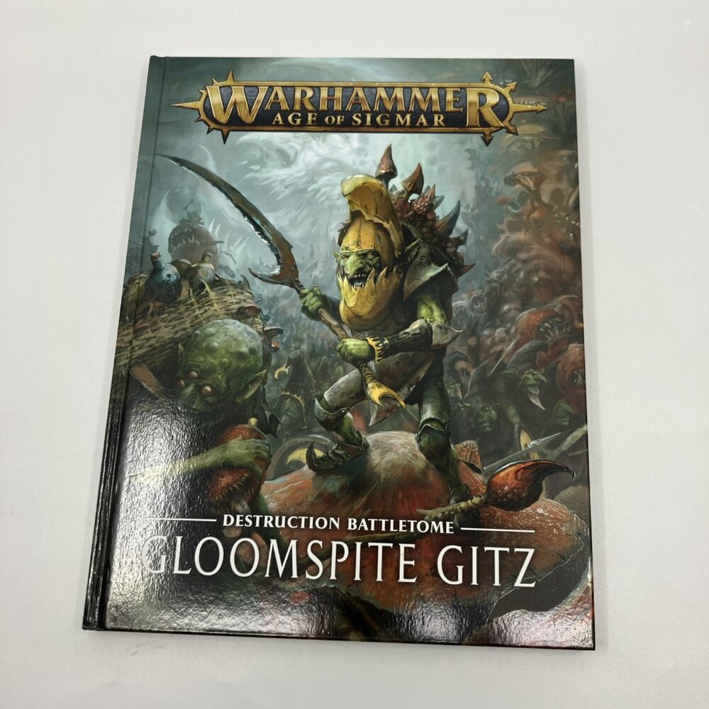 Warhammer Age Of Sigmar Destruction BATTLETOME GLOOMSPITE Gitz Book Hardcover